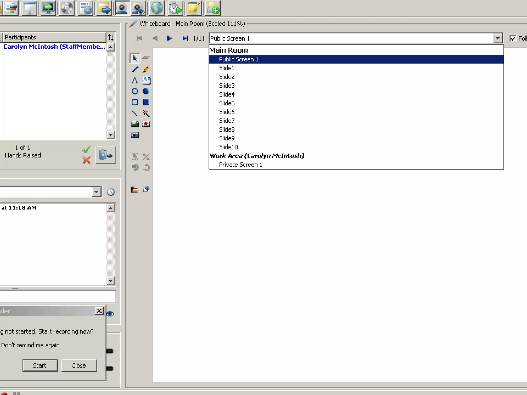 How To Set Up Elluminate Meeting