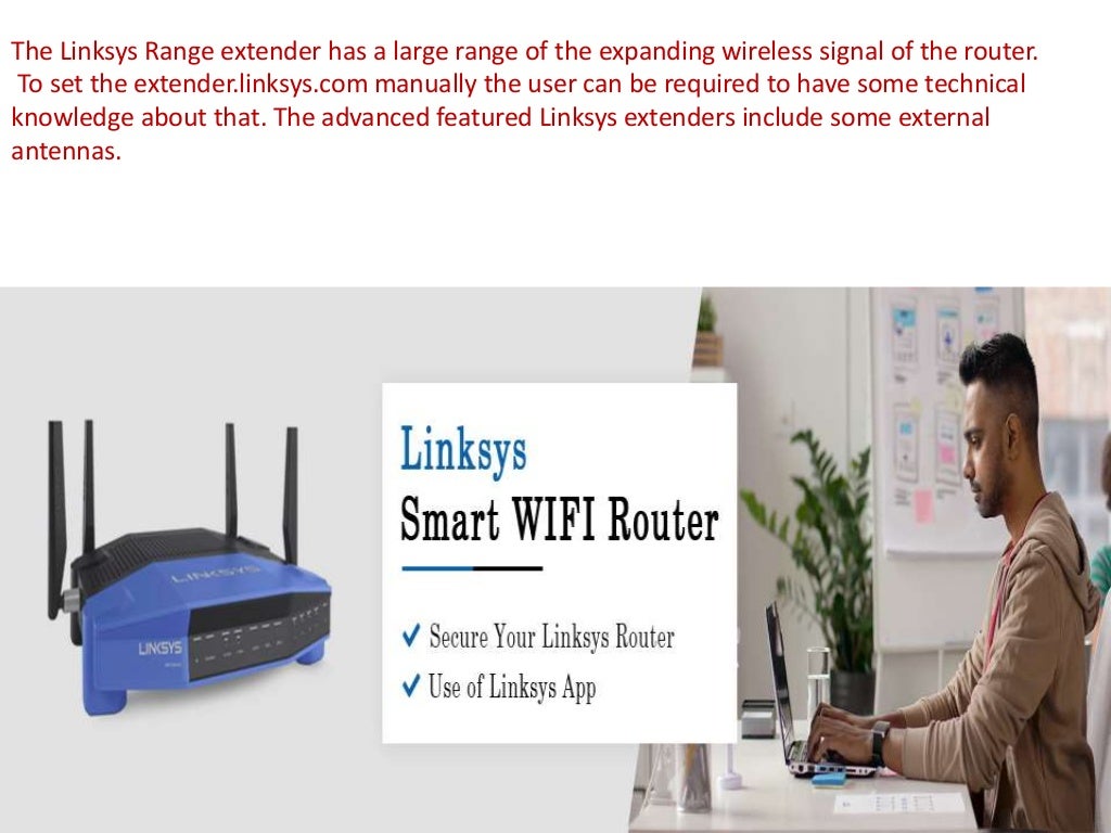 How to setup linksys range extender