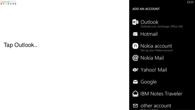 how to setup office 365 email on windows phone 8 windows 365 email