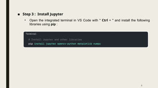 How To Setup Python In Jupyter Notebook And In VSCode | PPTX