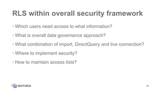 How to Set Up Row-Level Security in Power BI | PPTX