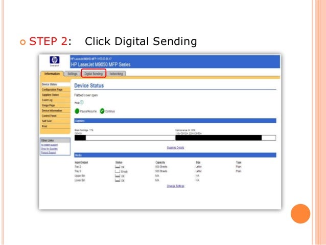 hp scan to folder