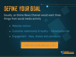Social Media Strategy For Online News Websites