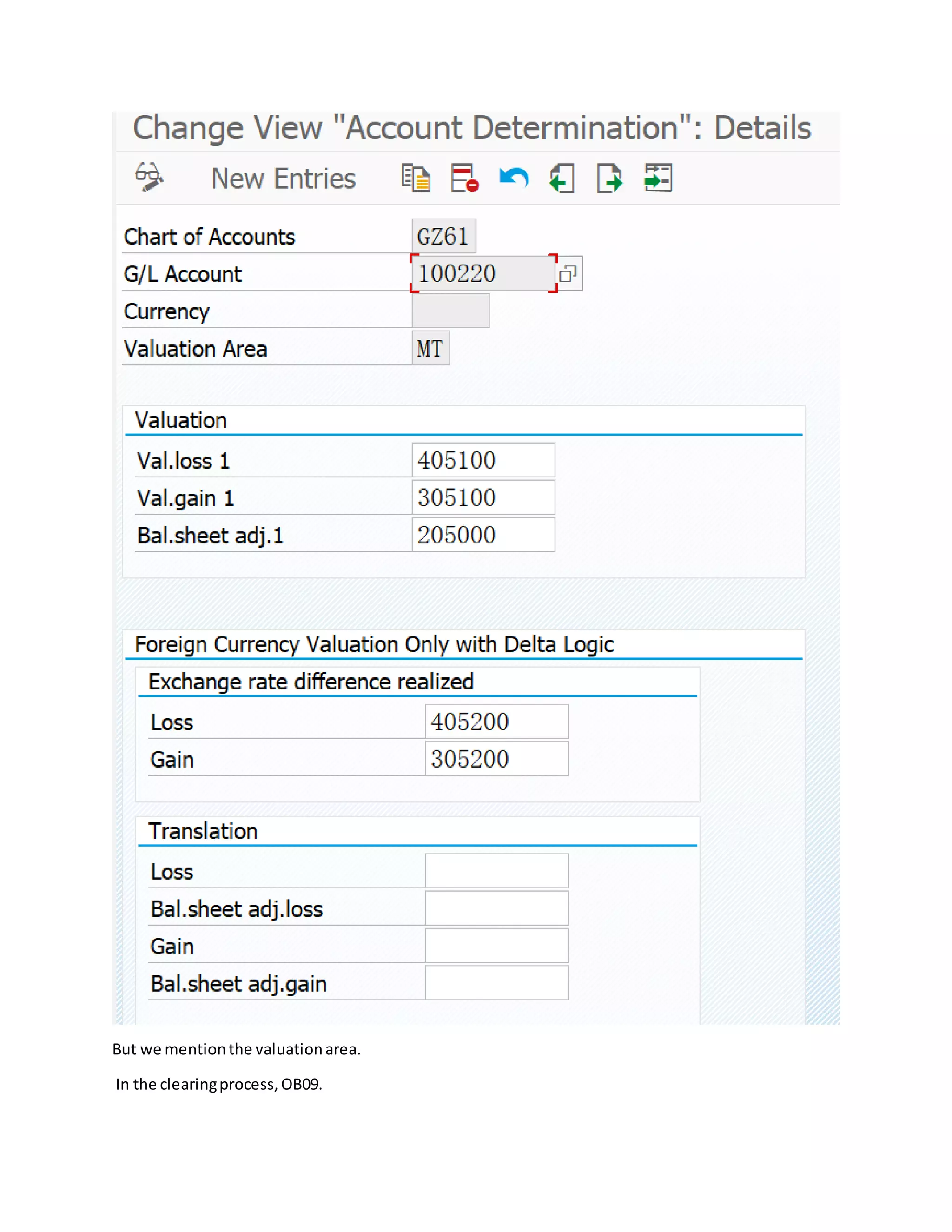 But we mentionthe valuationarea.
In the clearingprocess,OB09.