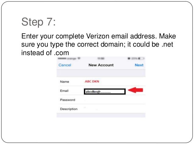How to set up verizon email on iphone - How To Set Up Verizon Email On Iphone