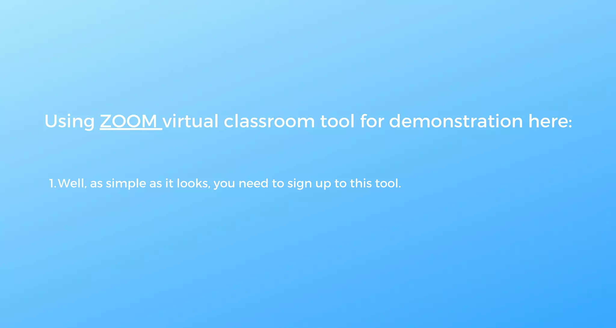How to setup virtual classroom | PDF