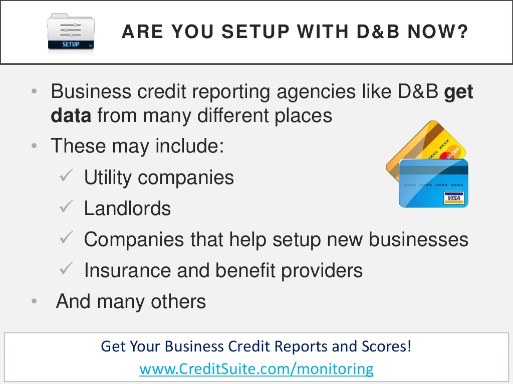 How to Setup Your Initial Business Credit Profile with Dun and Bradst…