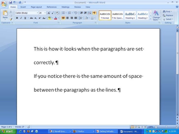 how to set up mla format on openoffice