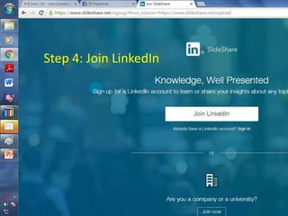 Step 4: Join LinkedIn
 