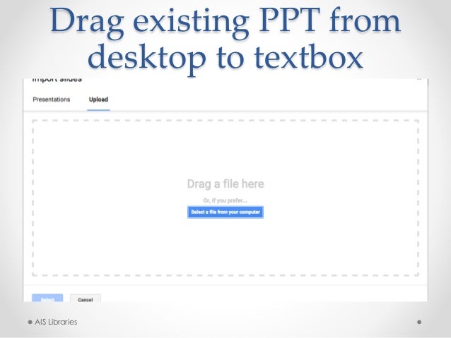 how to share ppt in google docs