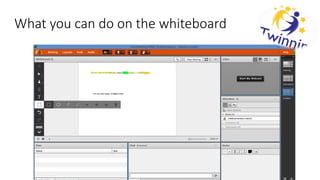 What you can do on the whiteboard