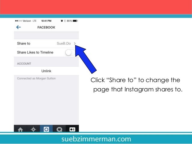 How to share to multiple Facebook pages on Instagram - 638 x 479 jpeg 37kB