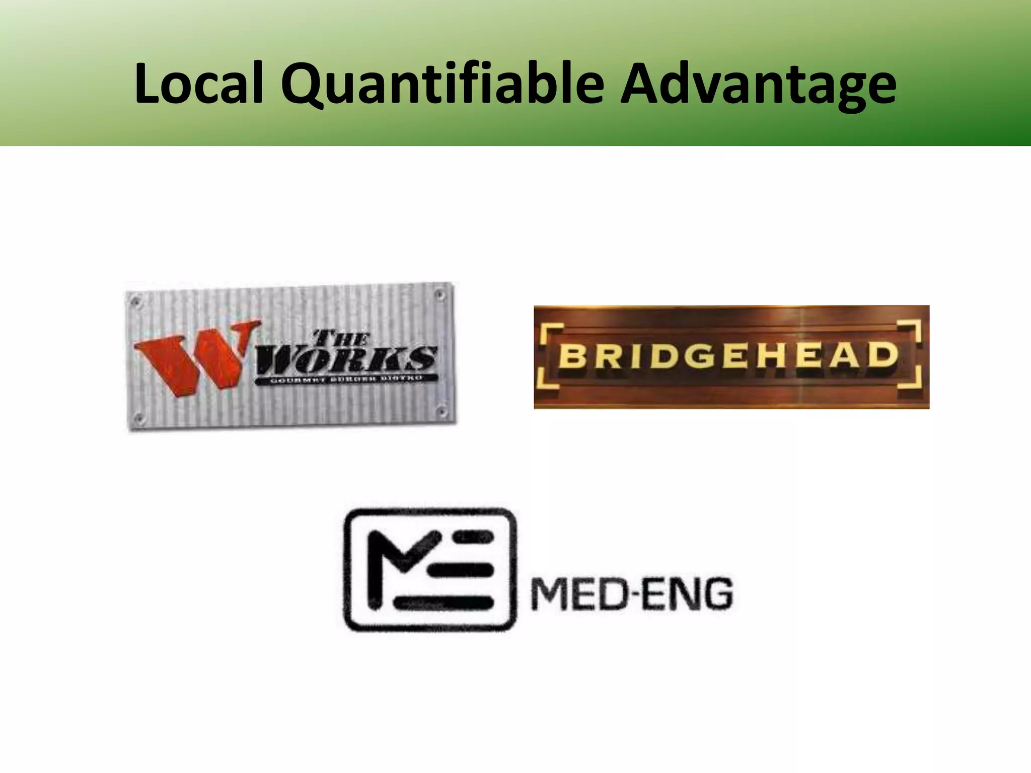 Local Quantifiable Advantage

 