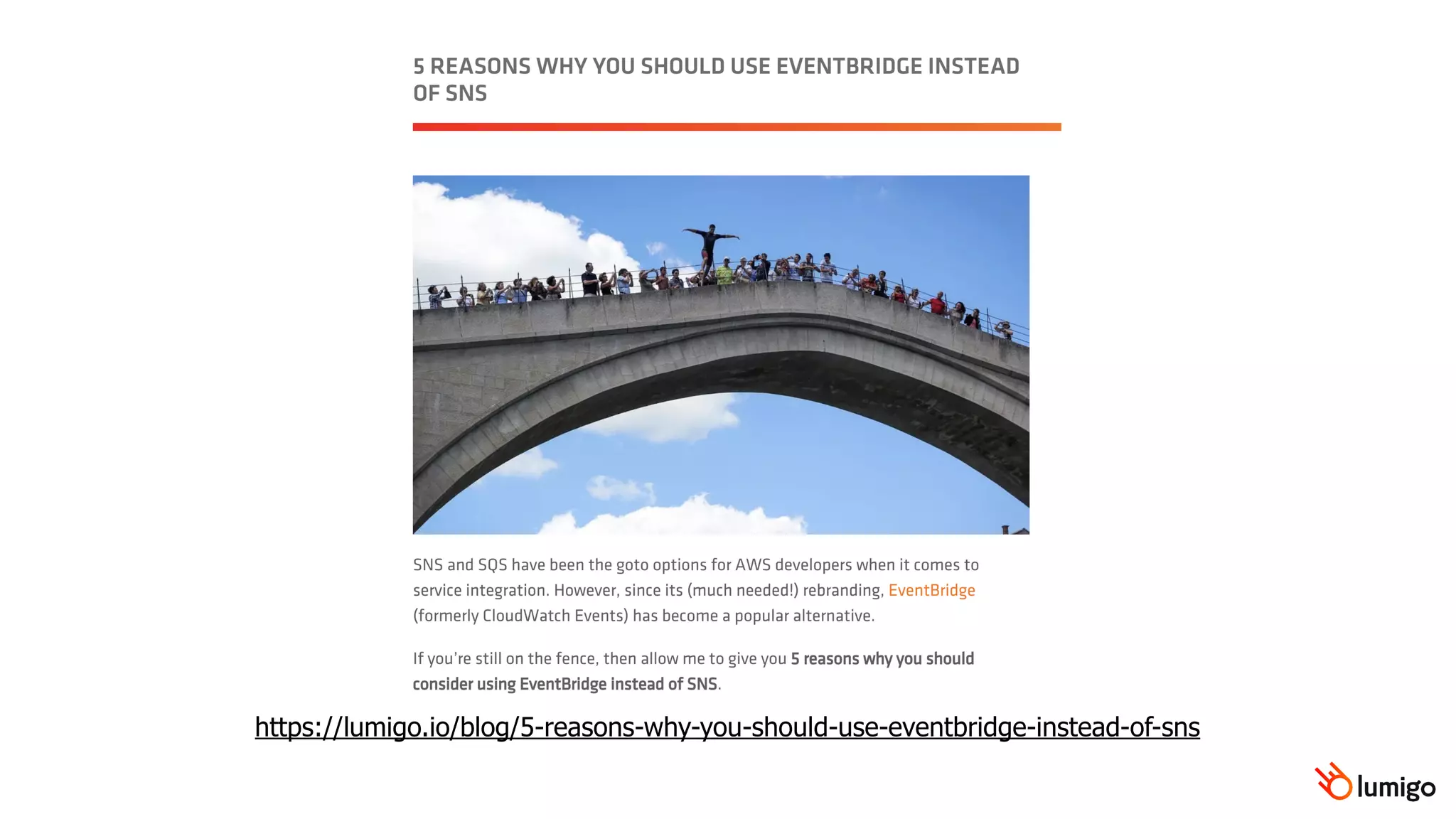 https://lumigo.io/blog/5-reasons-why-you-should-use-eventbridge-instead-of-sns
 