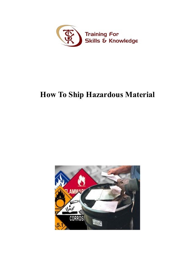 ship hazardous material