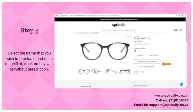 select glasses online