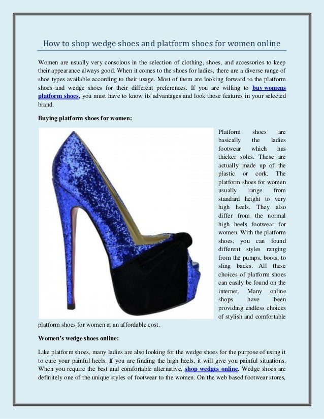 platform shoes online