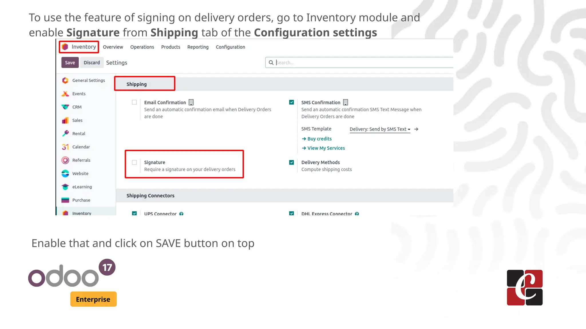How to Sign Delivery Orders in Odoo 17 - Odoo 17 Slides | PPTX