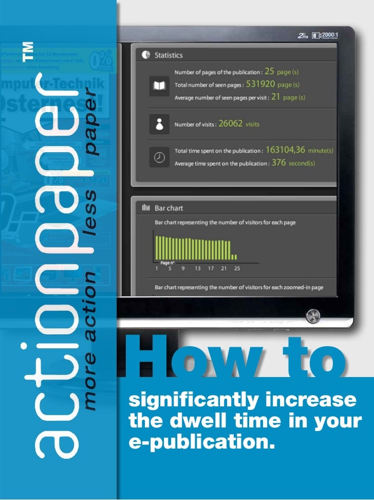 How to significantly increase the dwell time in your e publication