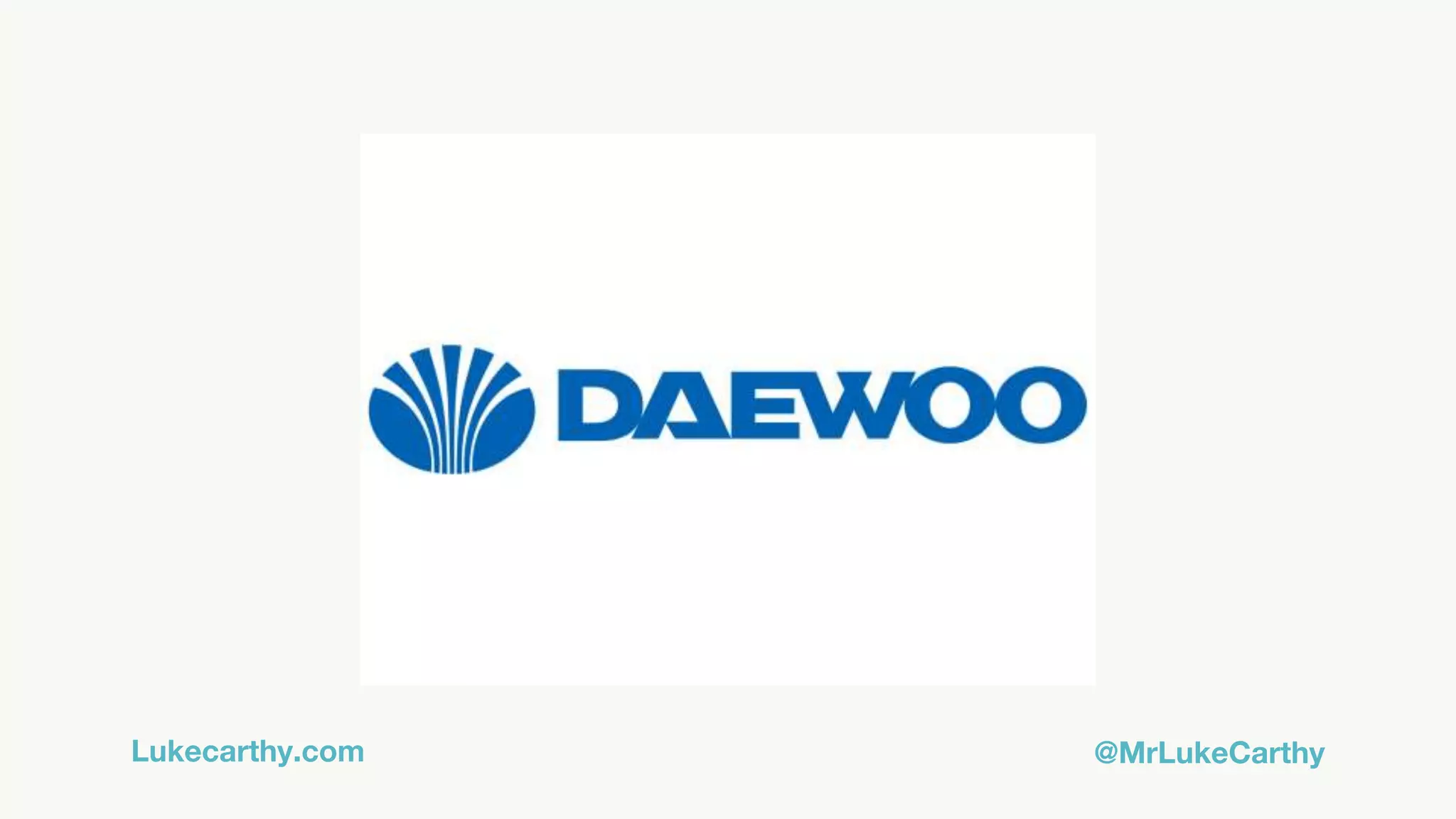 Lukecarthy.com @MrLukeCarthy
 