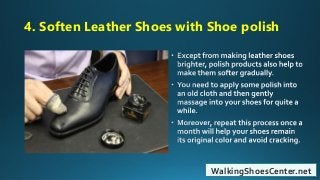 how to soften new shoes