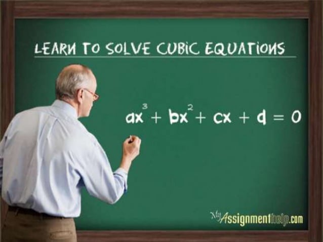 Solving cubic equations with the help of factor theorem | PPTX
