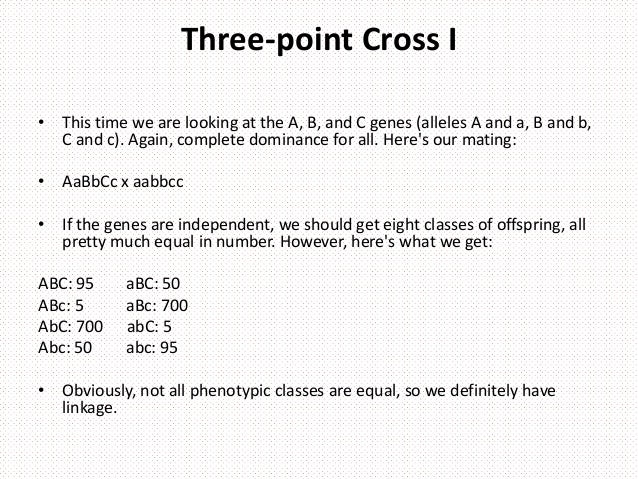 how to solve linkage map problems gene mapping problems