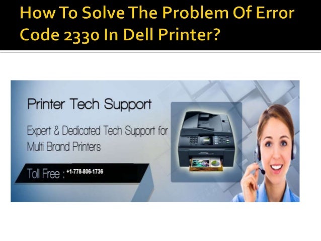 dell 2330 printer