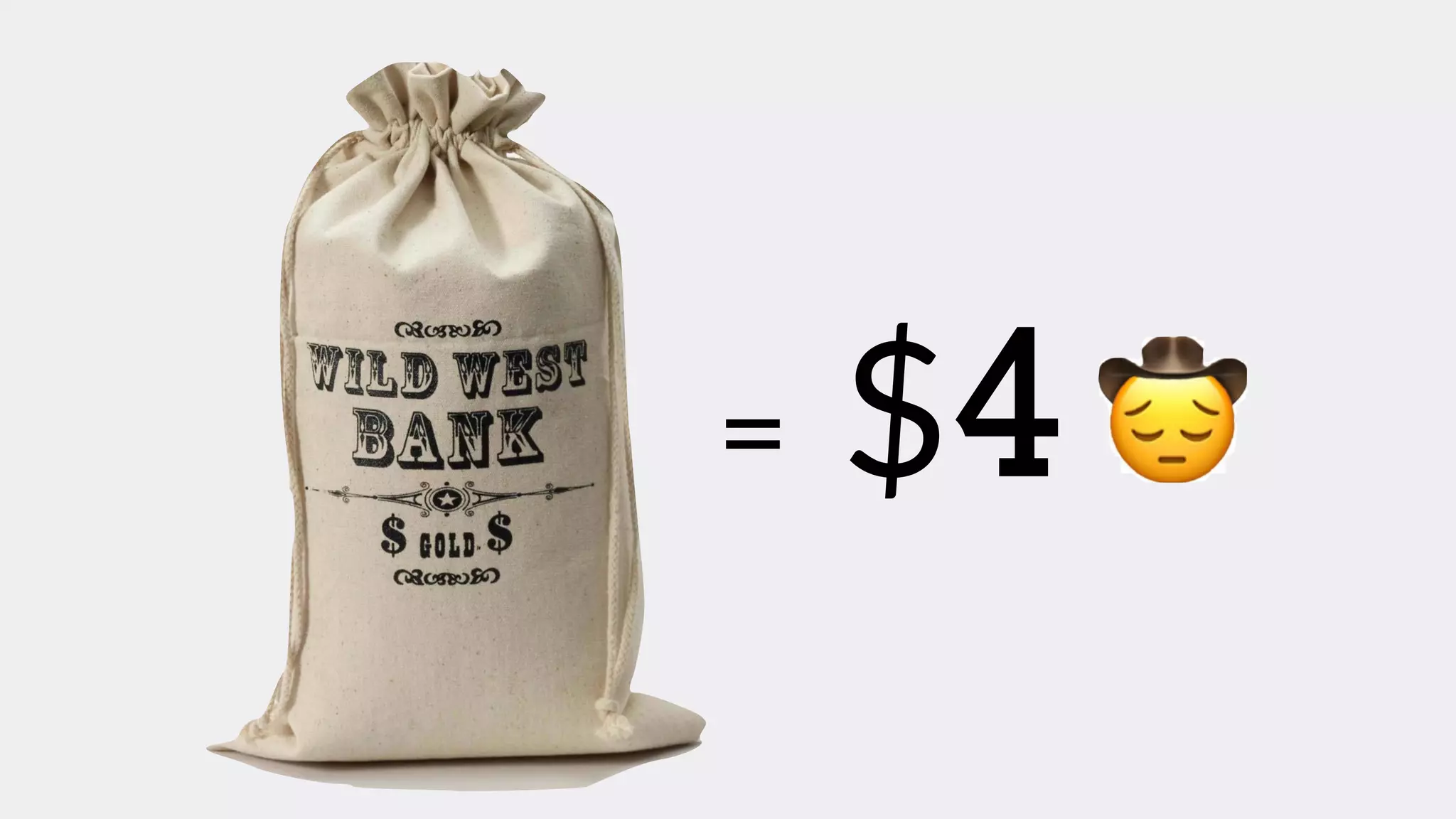 = $4
 