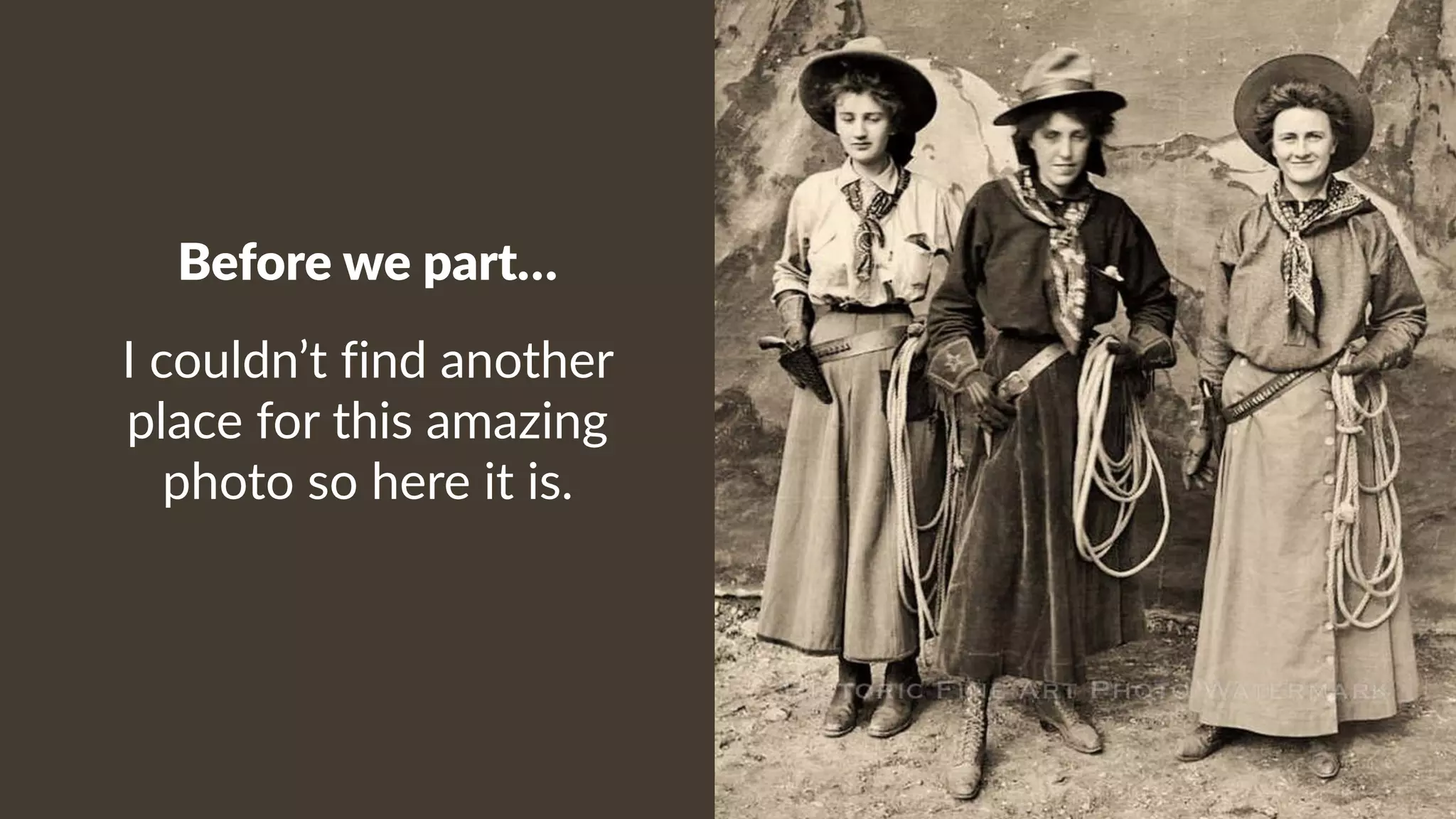 Before we part…
I couldn’t find another
place for this amazing
photo so here it is.
 