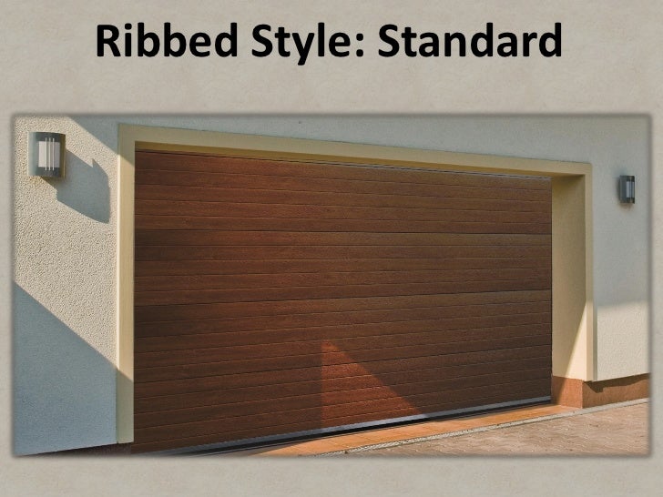 How To Specify Garage Doors For Architects Developers