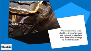 How to Spot a Transmission Cooler Leak PPTX