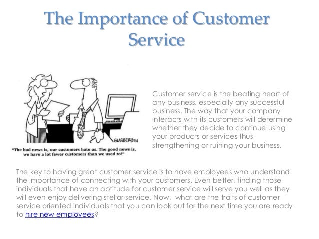 customer service oriented