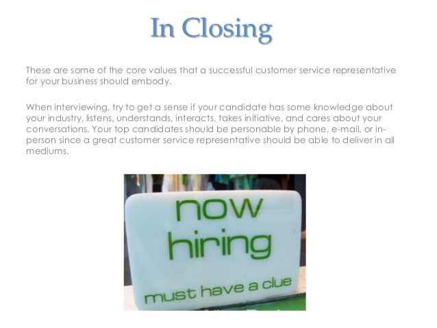 customer service oriented