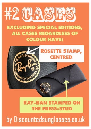 HOW TO SPOT FAKE RAY-BAN SUNGLASSES GUIDE!