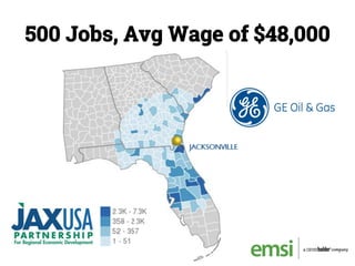 500 Jobs, Avg Wage of $48,000
 