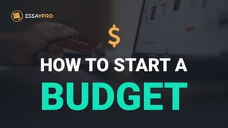 How to Start a Budget: Tips for Students