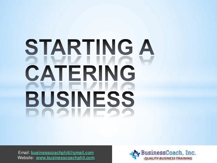 starting a catering business