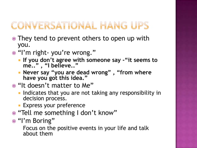 How to start a conversation and make friends