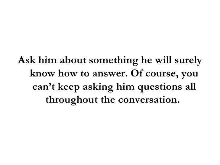 How To Start A Conversation With A Guy 3 Simple Tips To Follow