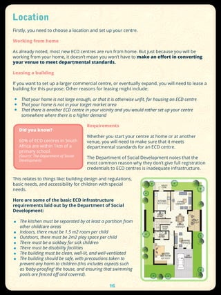 The A to Z of Starting Your Own Early Childhood Development Centre | PDF