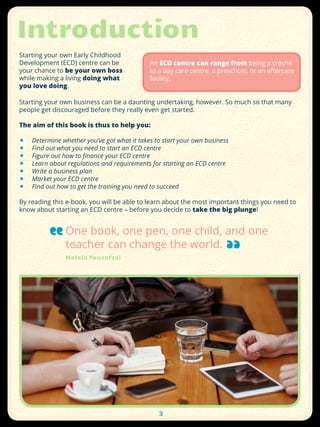 The A to Z of Starting Your Own Early Childhood Development Centre | PDF
