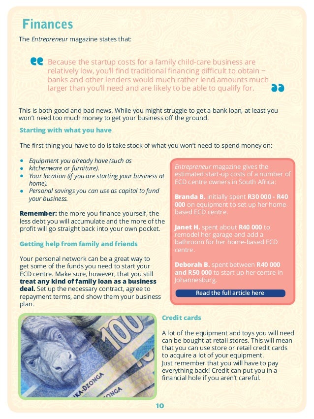 Daycare business plan ppt image