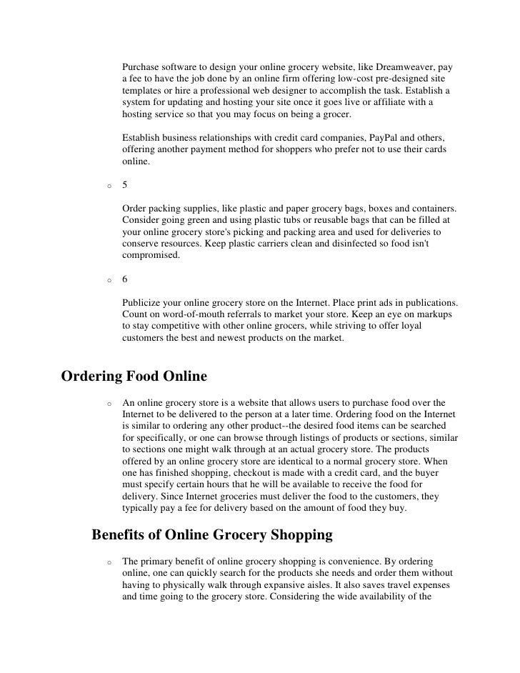 How to start a grocery store business