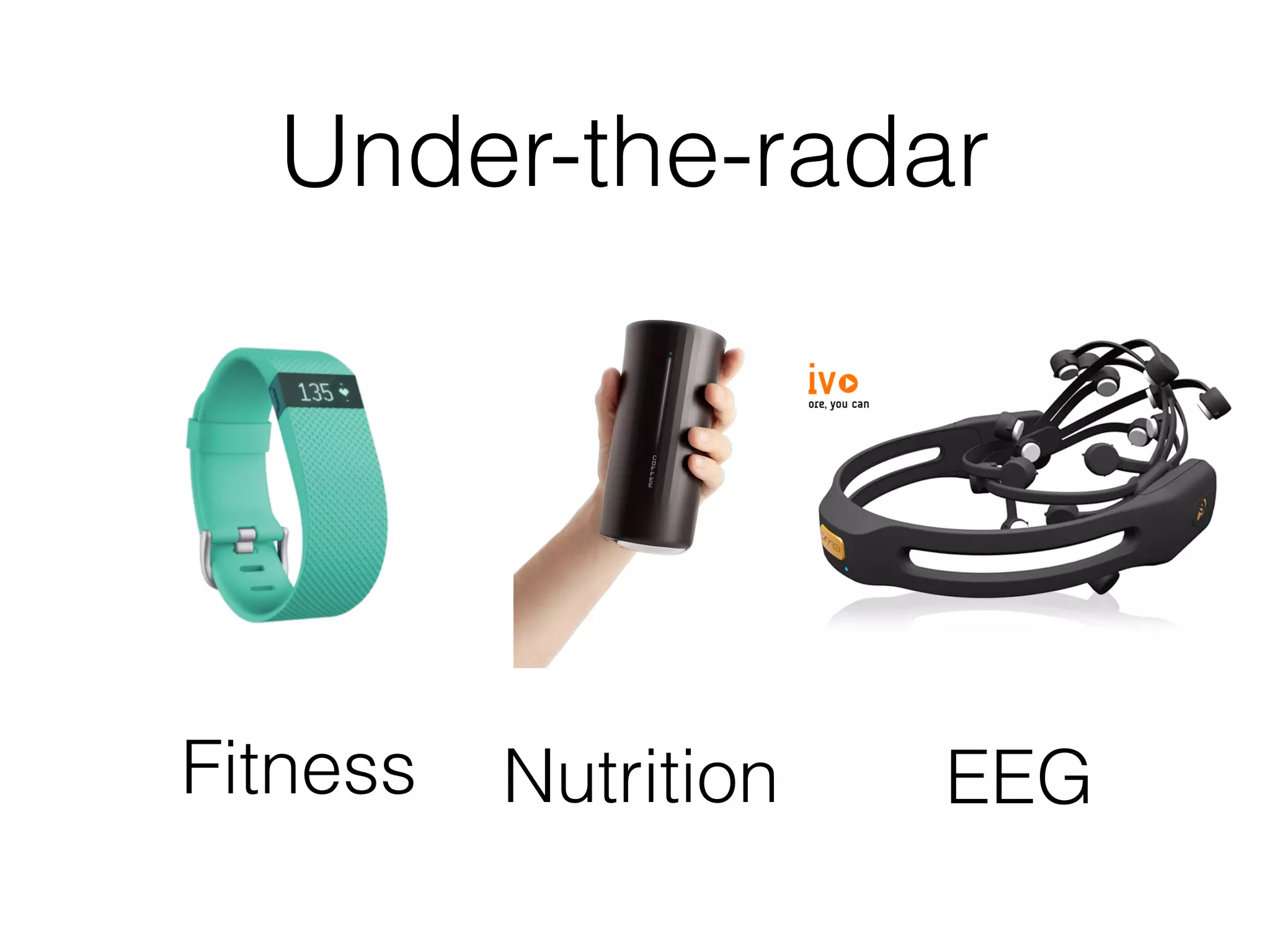 Under-the-radar
EEGFitness Nutrition
 