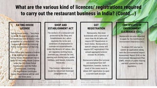 How to start a restaurant business in India | PPTX