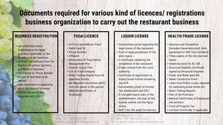 How to start a restaurant business in India | PPTX