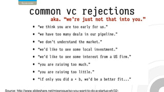 Source: http://www.slideshare.net/missrogue/so-you-want-to-do-a-startup-eh/32-
 