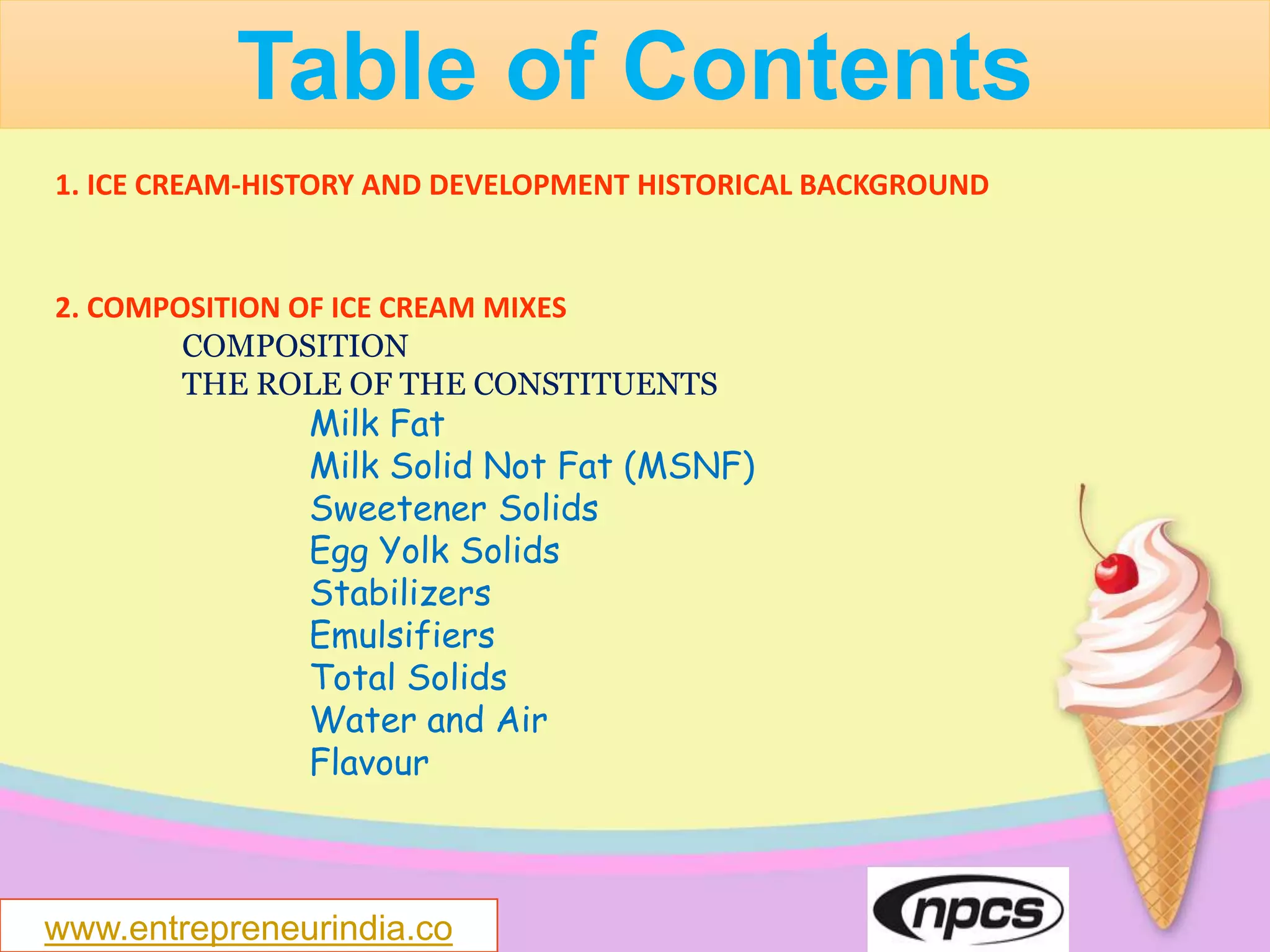 How to Start Ice Cream Manufacturing Business, Flavoured Ice cream ...