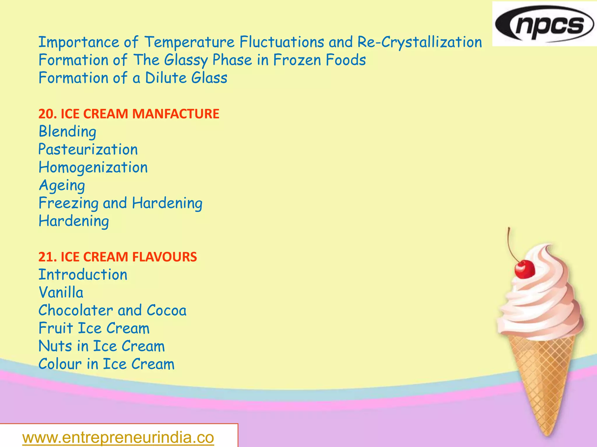 How to Start Ice Cream Manufacturing Business, Flavoured Ice cream ...